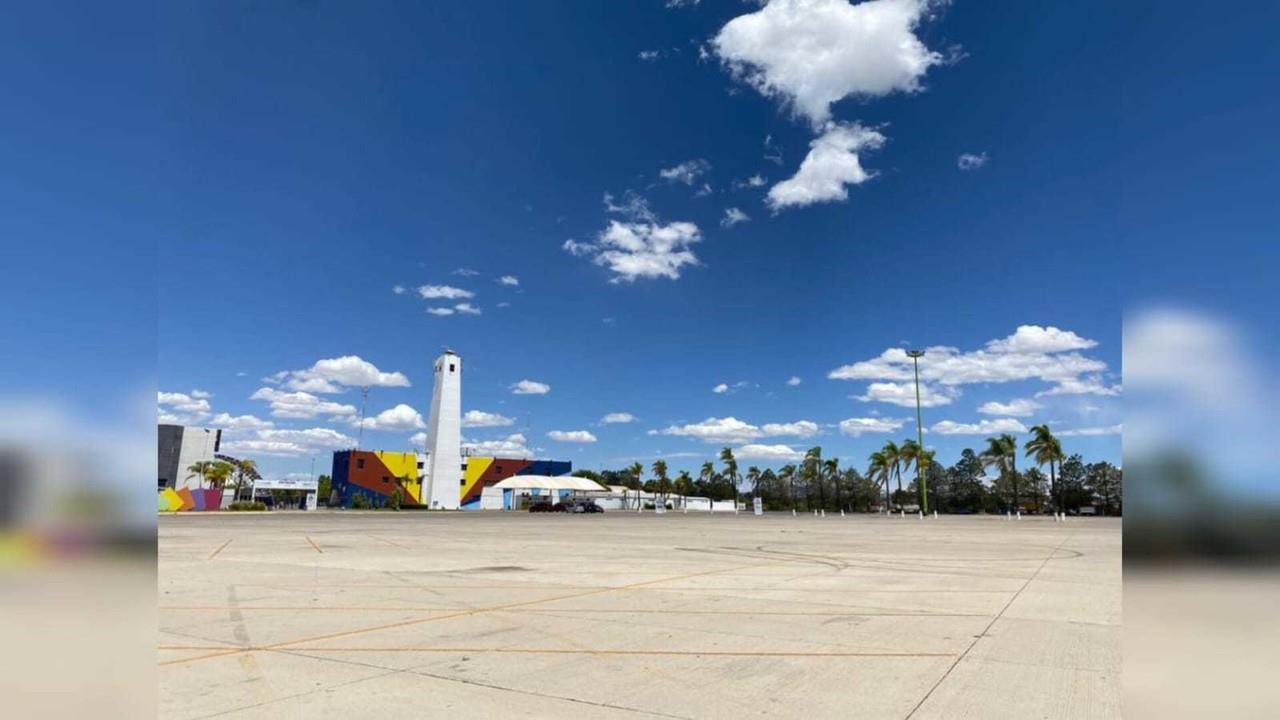 Empresarios cancelan el pabellón industrial en la feria de este año. Foto: Aida Campos.
