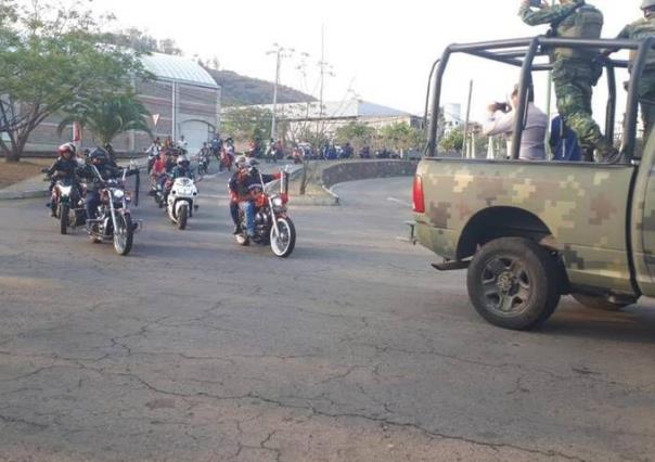 Realiza Sedena rodada con clubes de motociclistas del Edomex