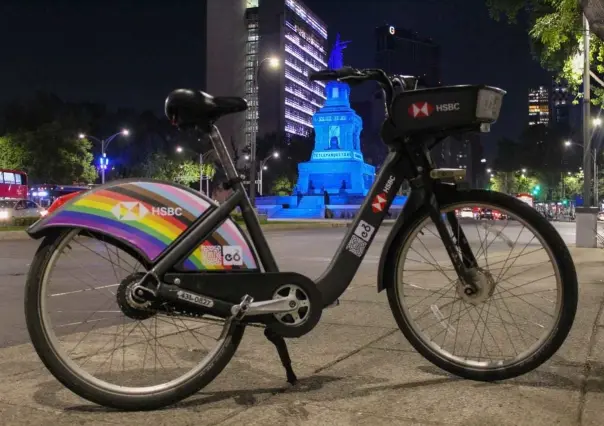 ECOBICI se pinta de colores con motivo del mes del orgullo LGBT+