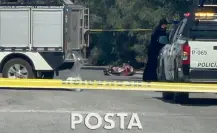 Asesinan a hombre y lo dejan en los alrededores del penal de Apodaca