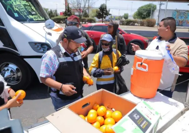 Inician recorridos de hidratación para trabajadores de limpieza en Durango