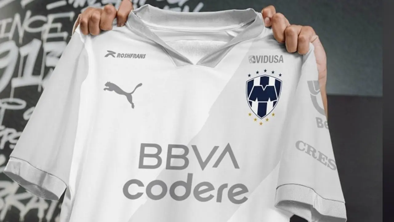 Rayados Plate; el jersey de visitante del Monterrey para el 2023-2024