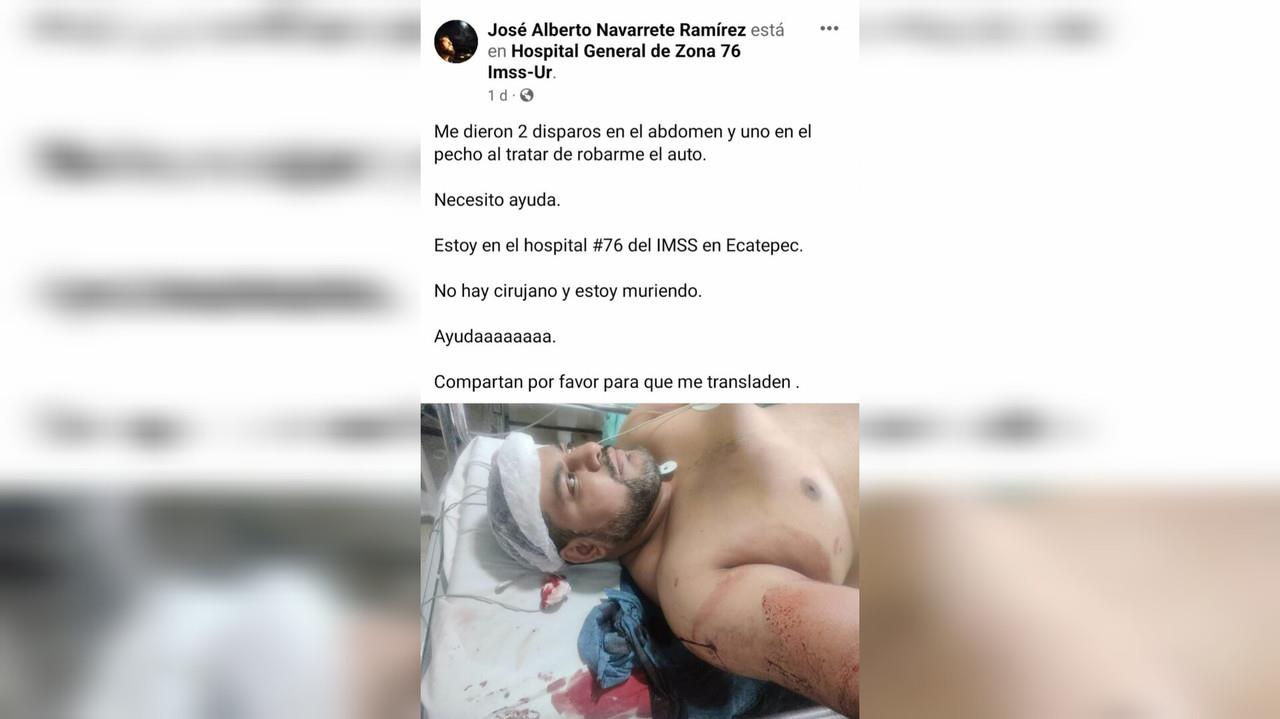 José Alberto Navarrete,  promotor de grupos de Banda y Rock mexicano, murió por presunta negligencia médica, al no ser atendido debidamente en el IMSS en Ecatepec. Foto: Cortesía