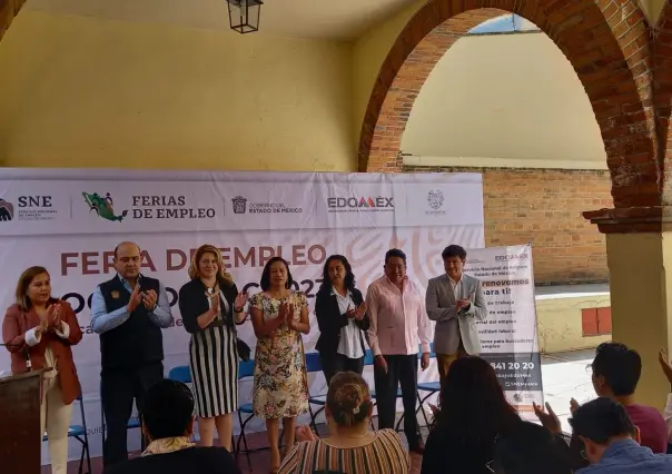 Realizan la feria del empleo en Ocoyoacac