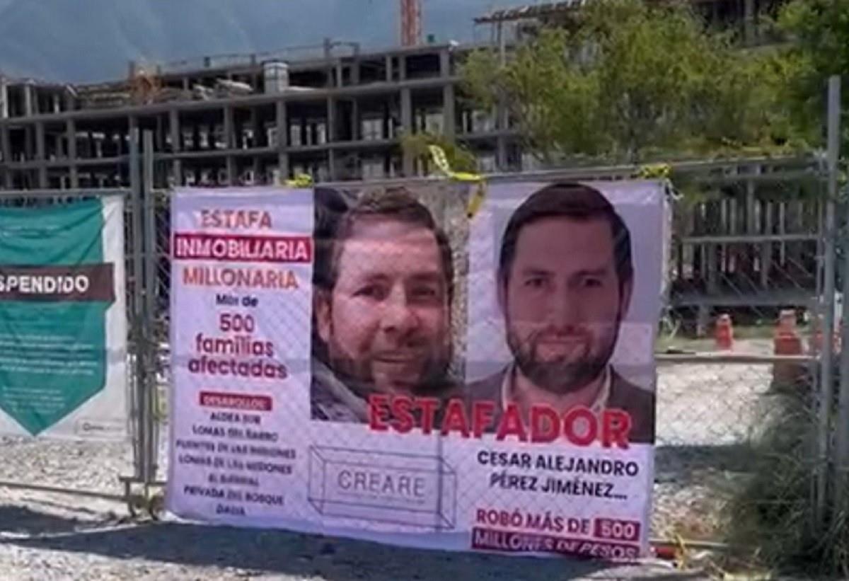 Acusan al dueño de la constructora Creare, César Alejandro Pérez Jiménez, de no cumplir con los contratos de entregas de sus casas. Foto: Cynthia Pardo