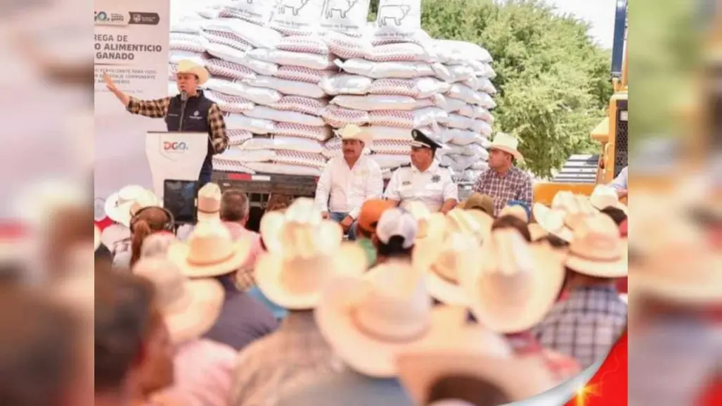 Entrega 150 toneladas de suplemento alimenticio Esteban en Guadalupe Victoria