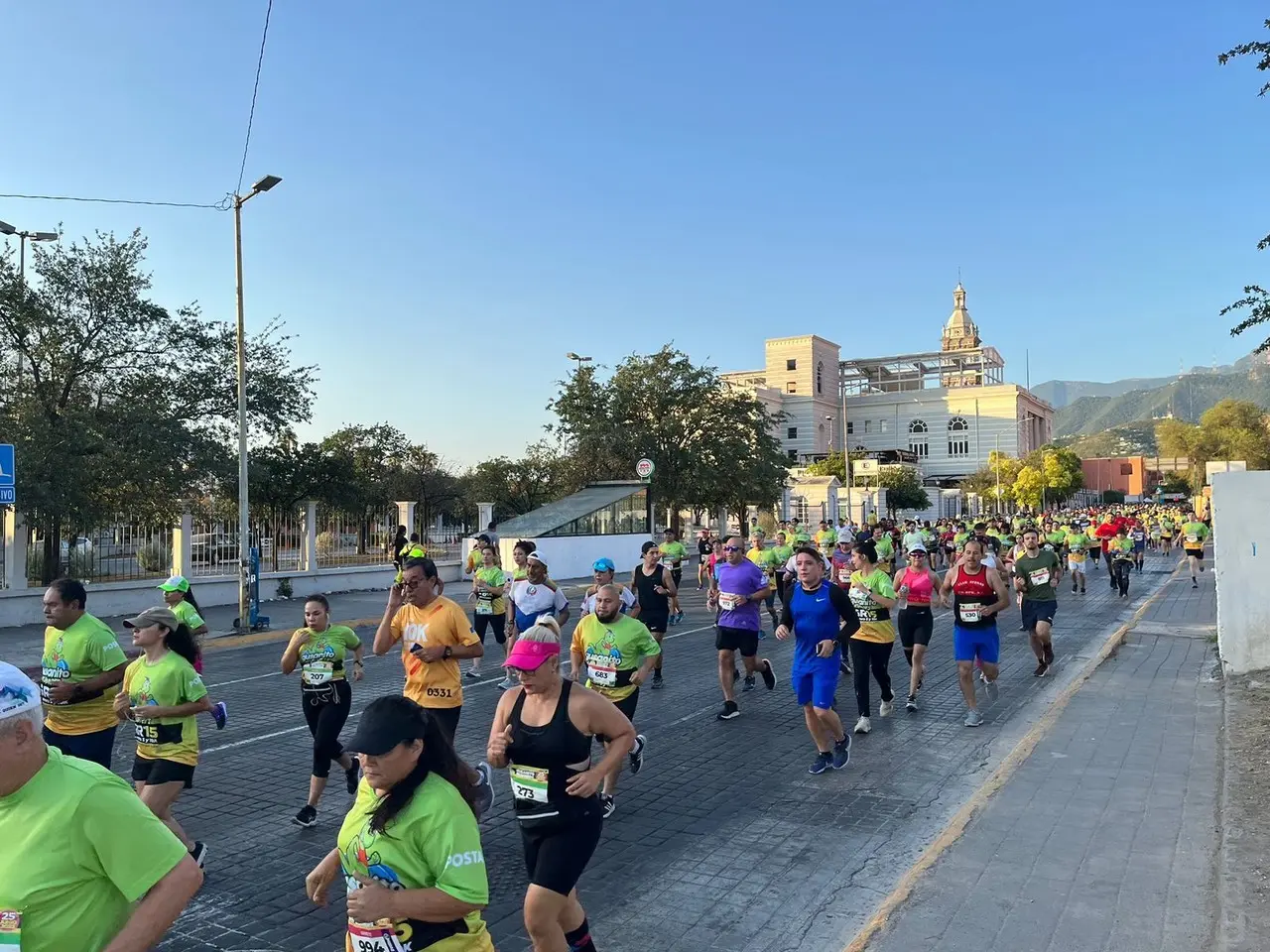 Cientos de personas participaron en la carrera la carrera “Gusanito Runners 2023” en beneficio del Hogar de la Misericordia. Foto: Cynthia Pardo