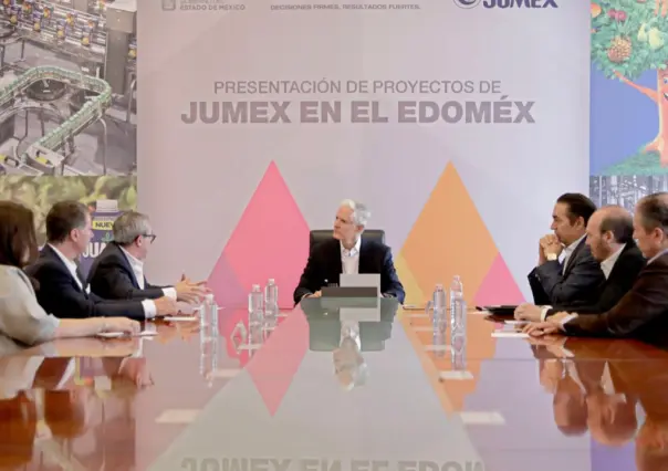 Anuncia Alfredo del Mazo más inversión de Jumex en Ecatepec