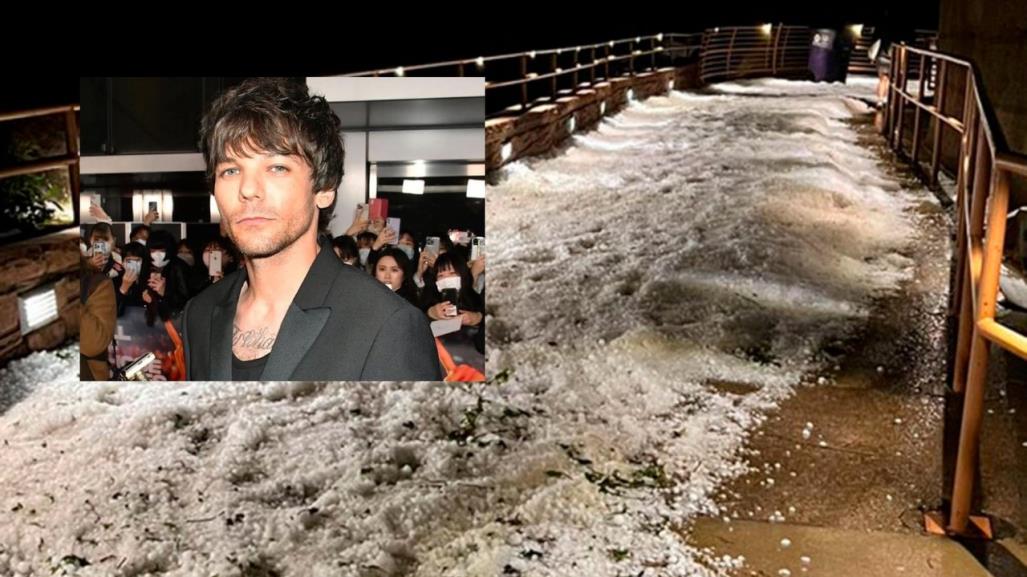 Granizada en concierto de Louis Tomlinson deja decenas de fans heridas