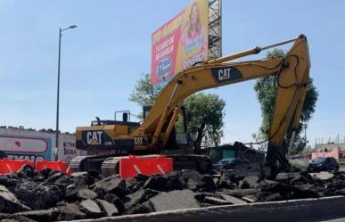 Comienzan a reemplazar pavimento de tramo de Lìnea 1 del Mexibús