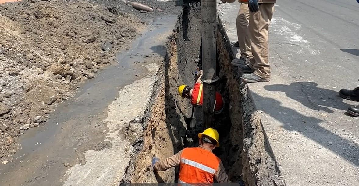 Cuadrillas de Agua y Drenaje: cuidado de la red de alcantarillado