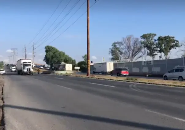 Por fin...reabren la circulación en la carretera Texcoco-Lechería, en Ecatepec