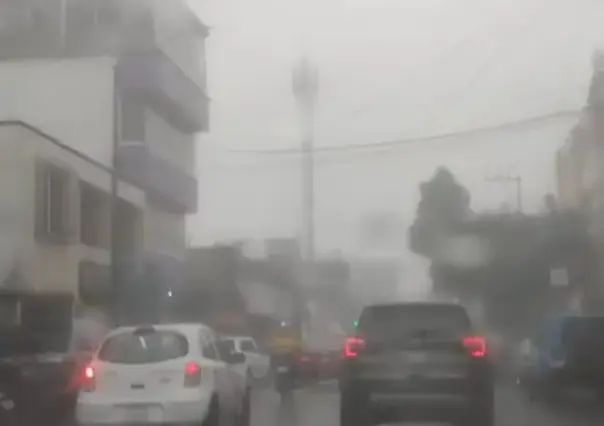 Llegó la lluvia y también los encharcamientos en Toluca