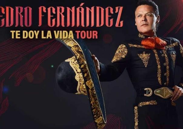 Pedro Fernández anuncia su regreso a los escenarios con Te Doy la Vida Tour