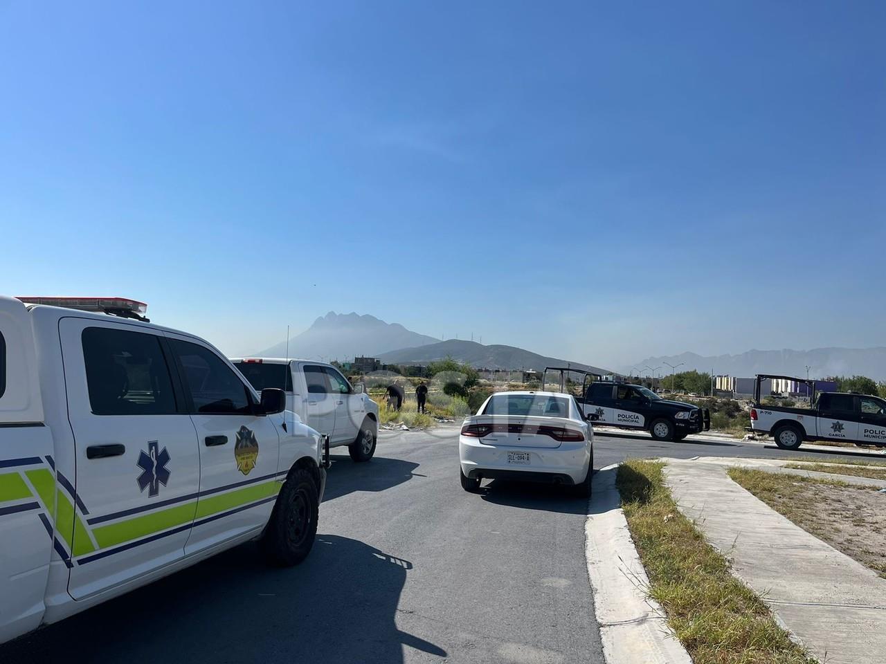 En distintos hechos dos hombres fueron encontrados muertos en los municipios de García y Juárez. Foto. Raymundo Elizalde