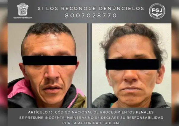 Vinculan a proceso a una pareja por secuestro exprés y homicidio en Toluca