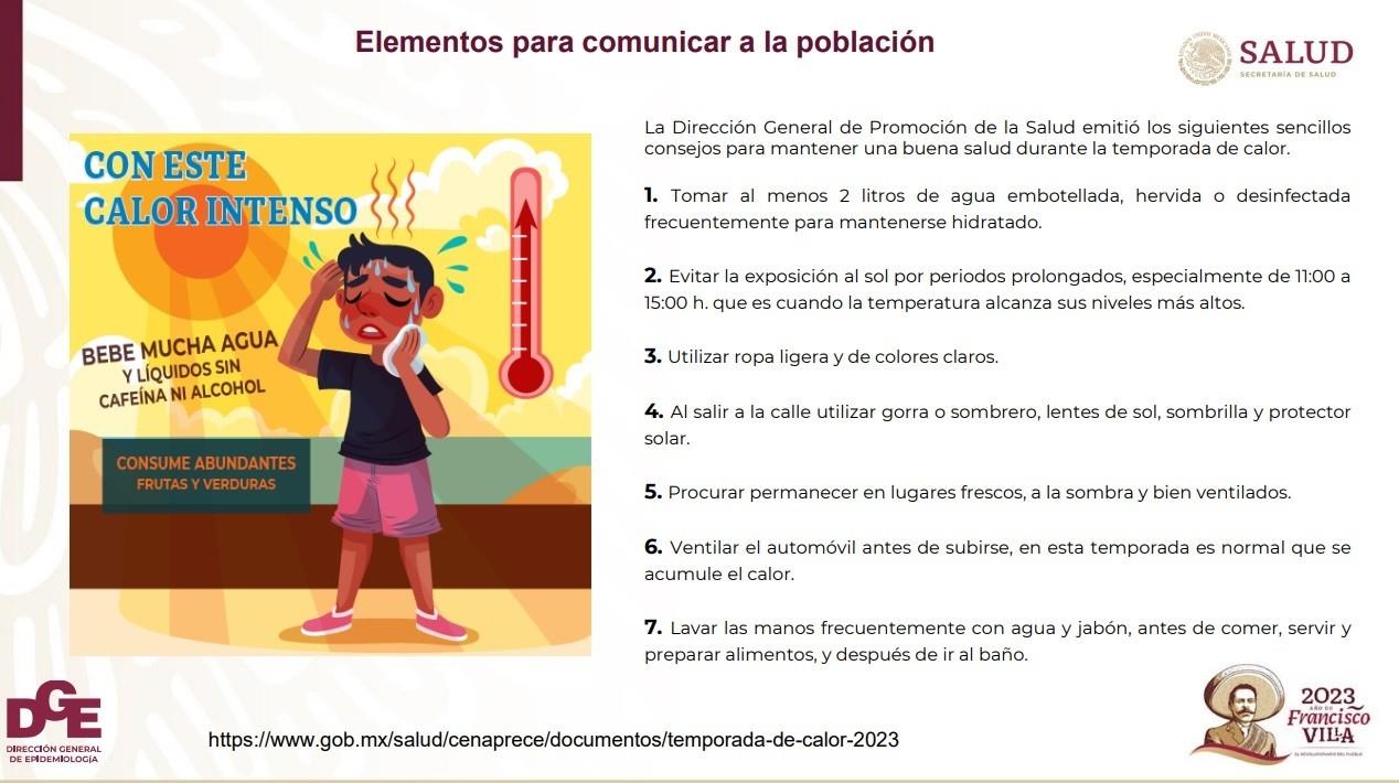 Confirma Secretaría de Salud Federal 64 muertos por calor en Nuevo León