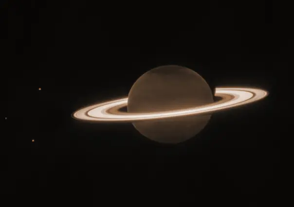 NASA revela increíbles fotos de Saturno gracias al telescopio James Webb