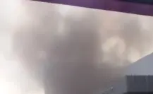 Se incendia Hotel Krystal en Cancún