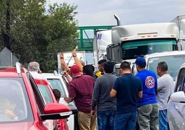 Muere adulto mayor durante bloqueo en la carretera México-Querétaro