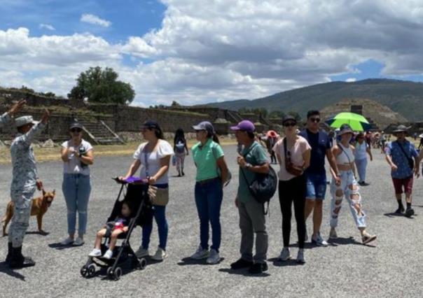 Mantiene Guardia Nacional vigilancia en zona arqueológica de Teotihuacán