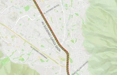 Rehabilitación de pavimento en Avenida Garza Sada para prevenir accidentes