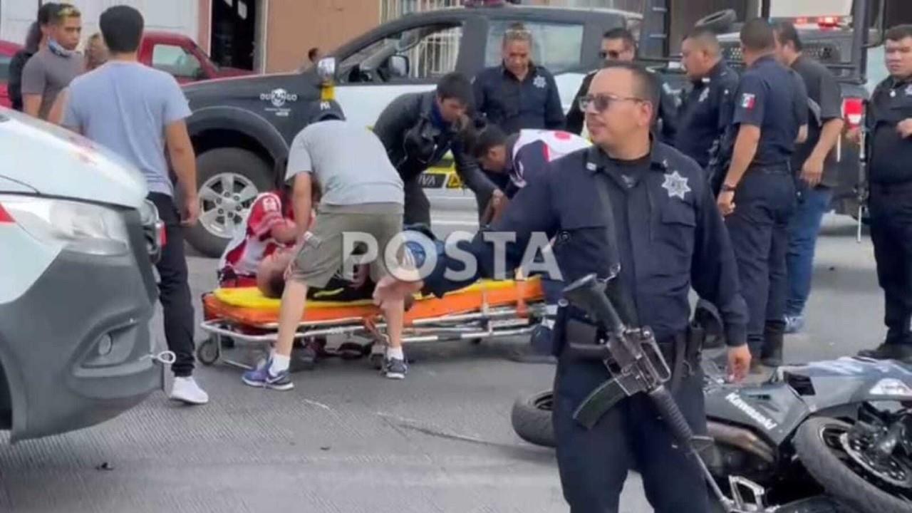 En terrible accidente un motociclista de 44 años resultó con la perdida de su pierna izquierda a causa del choque provocado por un joven de 20 años que conducía en estado de ebriedad. Foto: Especial/POSTAMX.