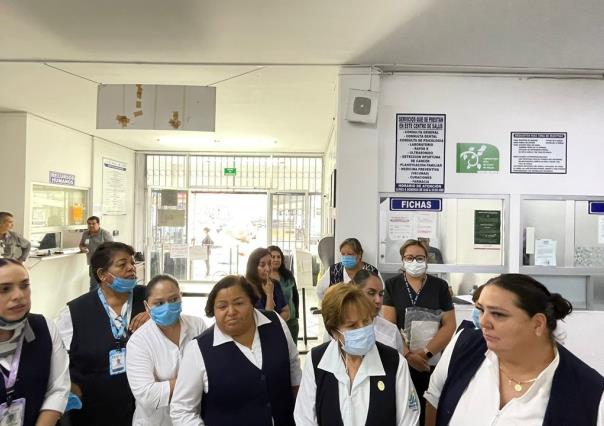 Denuncian acoso y hostigamiento colaboradores del Centro de Salud #2