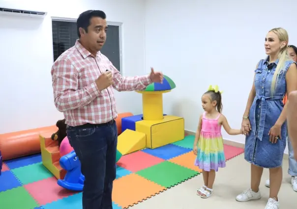 Inaugura Jesús Nava estancia infantil CAI “Mi Alegría” en Santa Catarina