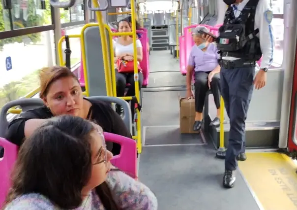 Enfrenón de Metrobús deja a 7 personas con golpes menores en Venustiano Carranza