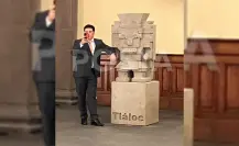 Pide Samuel a Tláloc que siga lloviendo para llenar las presas de Nuevo León