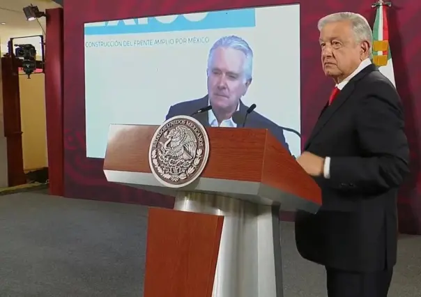 Critica AMLO a Santiago Creel por comentarios en su contra