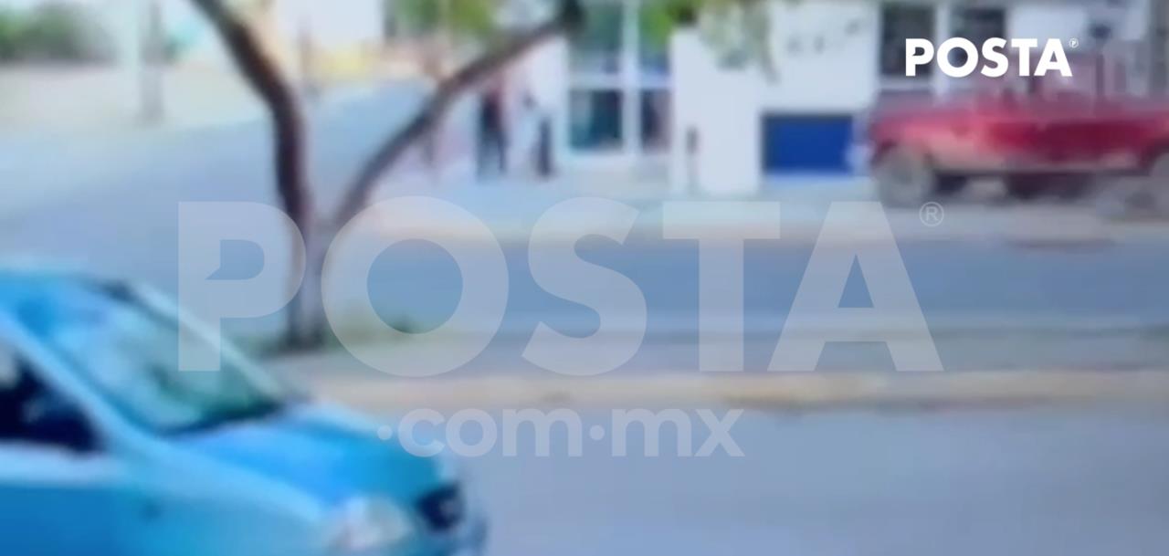 Cámaras de seguridad captan atropello de niña en Pesquería