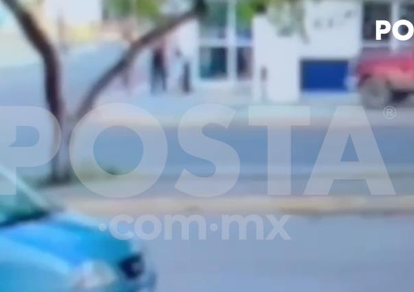 Cámaras de seguridad captan atropello de niña en Pesquería