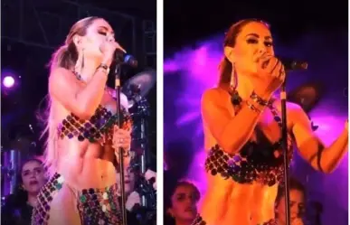 VIDEO: Destrozan a Ninel Conde por cantar en concierto Sálvame de RBD