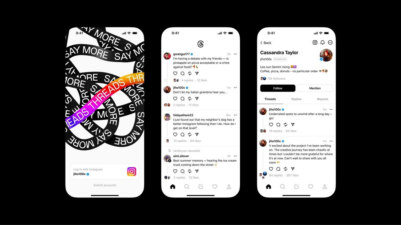 Threads estará disponible en los sistemas operativos iOS y Android en más de 100 países, incluyendo México. Podrá descargarse tanto desde la App Store como desde la Google Play Store. Foto: Twitter/ @Meta