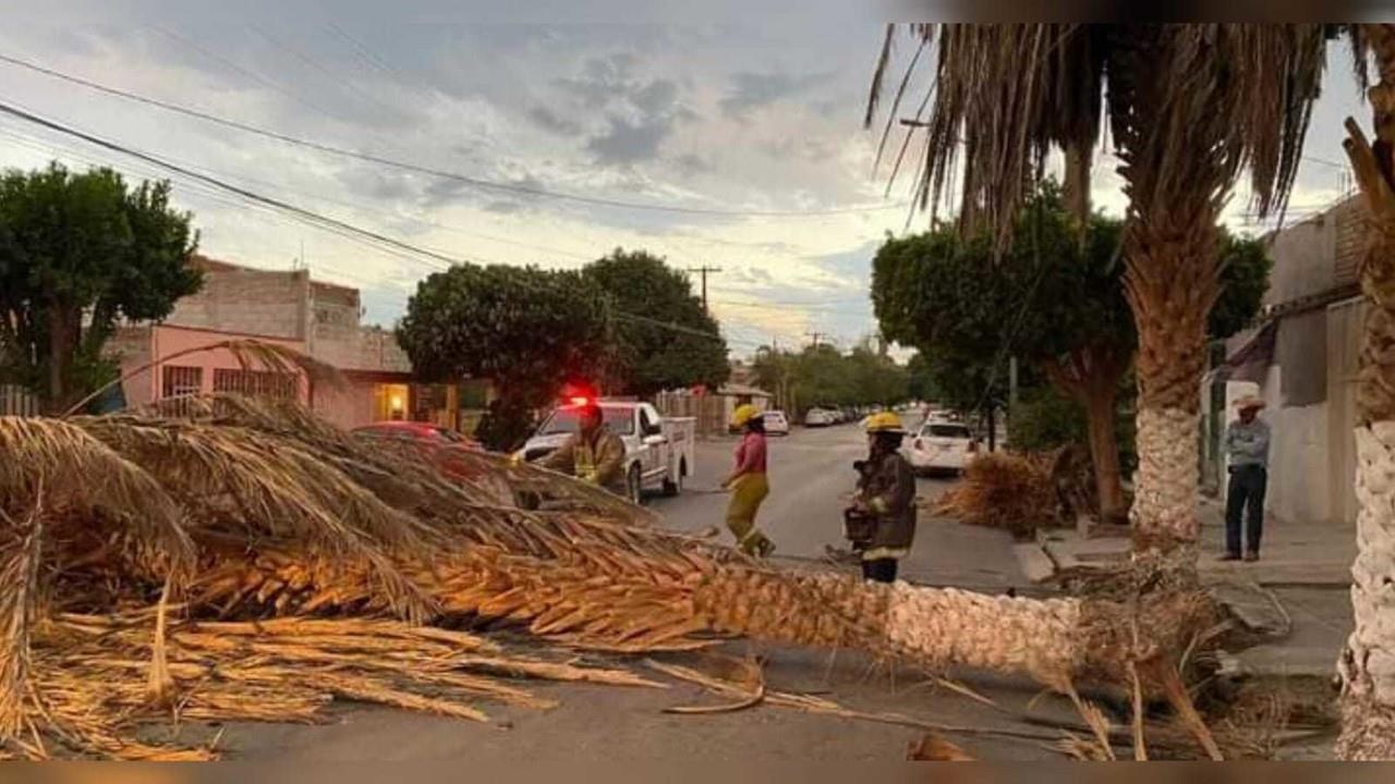 Fuertes lluvias ocasionan estragos en Gómez Palacio, mediante videos en redes sociales se pudo observar la fuerza con la que el agua impacto a la región lagunera. Foto: Ayuntamiento de Gómez Palacio.