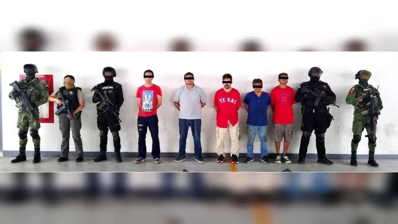 Caen 5 integrantes del crimen organizado en la colonia Ferrocarrilera