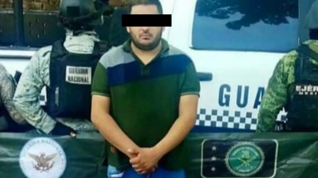 Detienen a “El Vidal” lugarteniente de un grupo criminal en Michoacán