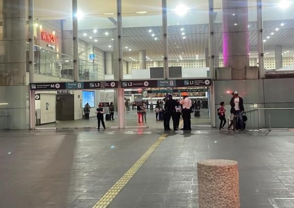 Fuga de gas en Terminal 2 del AICM