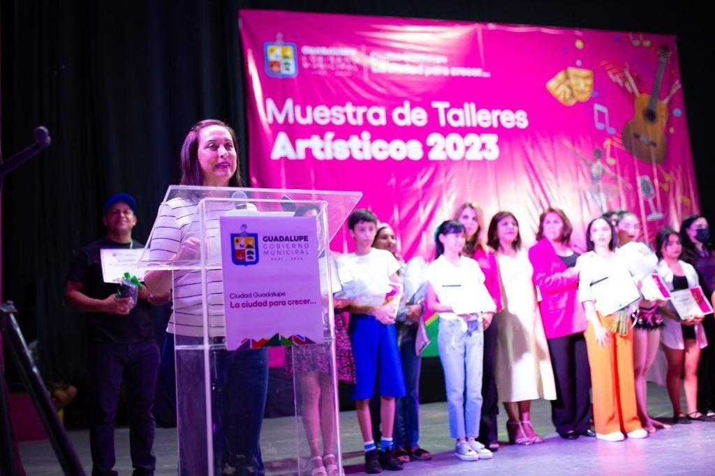 Suma Guadalupe más de 1,300 alumnos en talleres artísticos