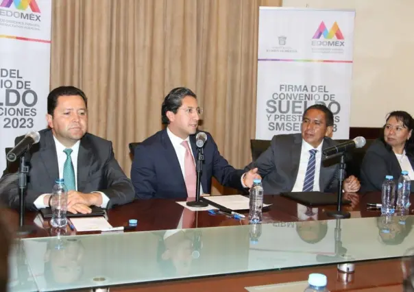 Recibirá magisterio mexiquense aumento salarial después de bloqueos