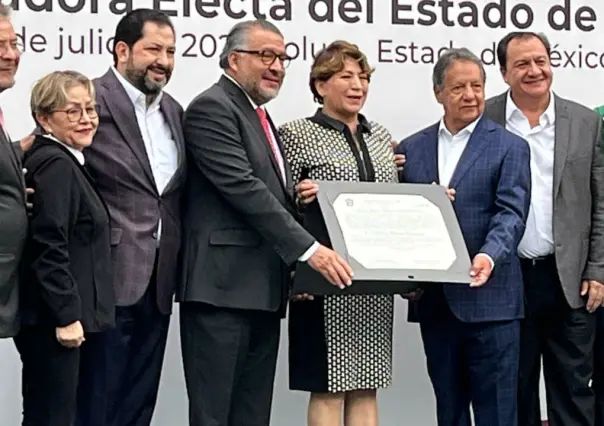 VIDEO: Delfina Gómez promete un gobierno de soluciones, convoca a la unidad