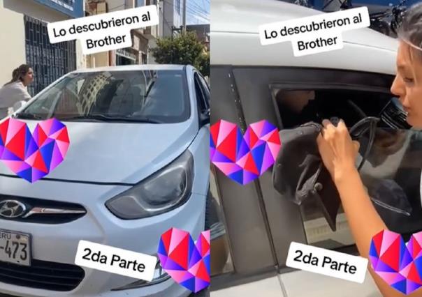 ¡Abre perra! Mujer sorprende a su esposo con la amante