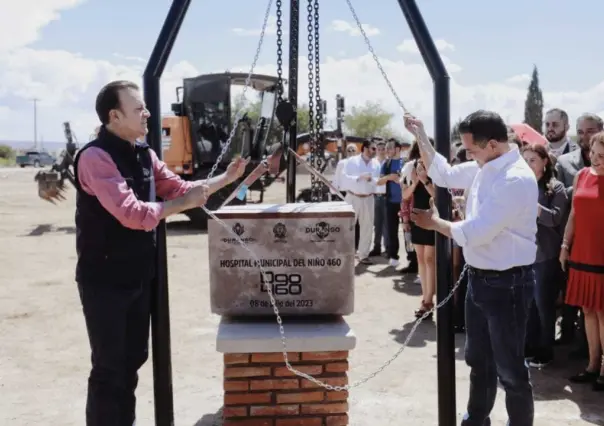 Colocan la primera piedra del nuevo Hospital del Niño 460