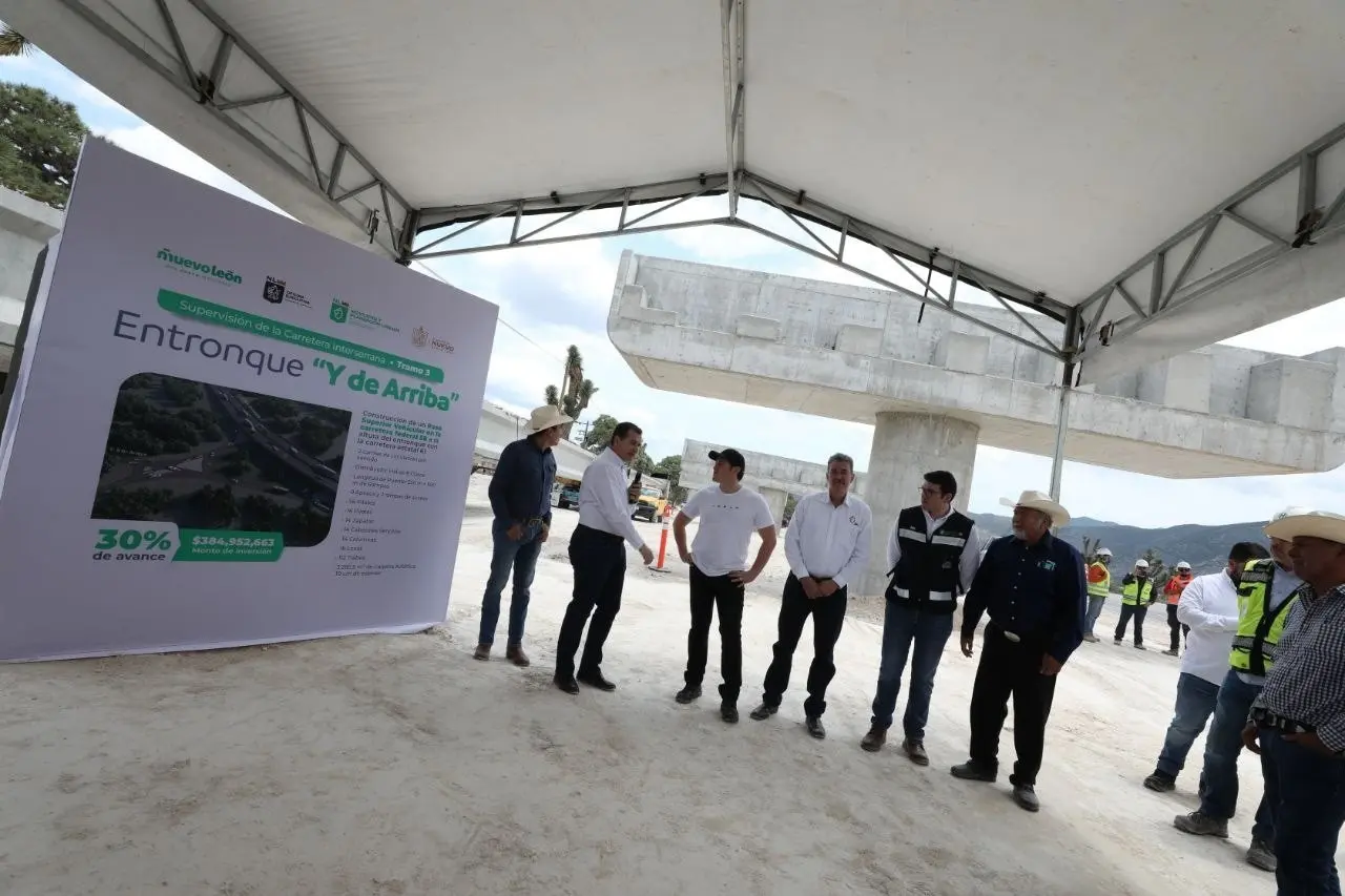 Avanza 26% construcción de la carretera Interserrana