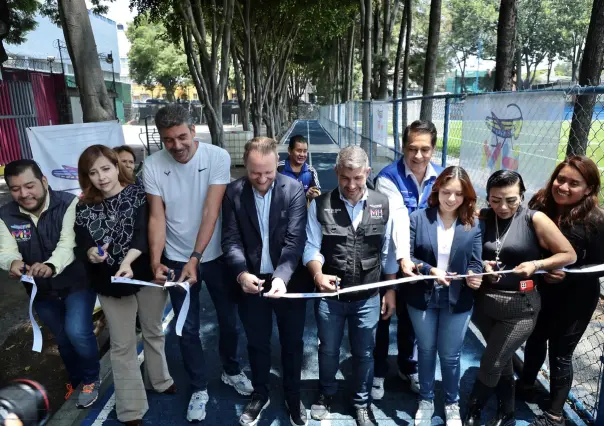 Inauguran la nueva trotapista en la alcaldía Miguel Hidalgo