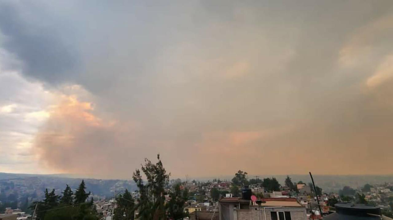 VIDEO: Incendios ajenos cubren cielo de Nicolás Romero