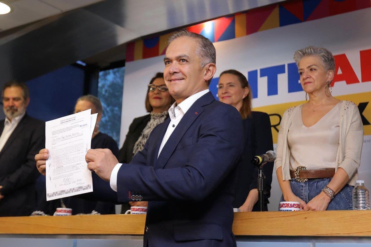 Miguel Ángel Mancera señaló que  es necesario trabajar en los ejes que den sustento al Frente Amplio por México. Foto: @ManceraMiguelMX