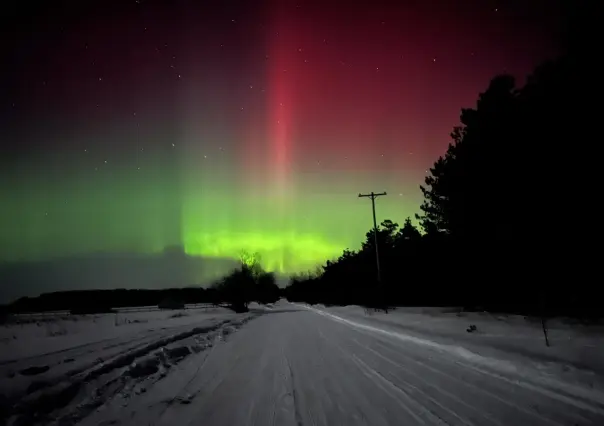¡Aurora boreal a la vista! Tormenta solar hará que se visualice el jueves